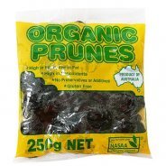 Prunes (Pitted, Sulphur Free, Organic) - 250g