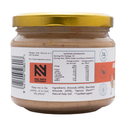 Almond Mylk Concentrate - 300ml (Makes 5L, 100% Almonds)
