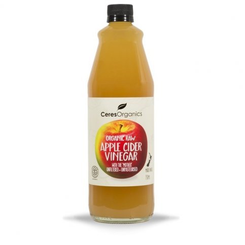 Apple Cider Vinegar (raw, organic, unpasteurised) - 750ml