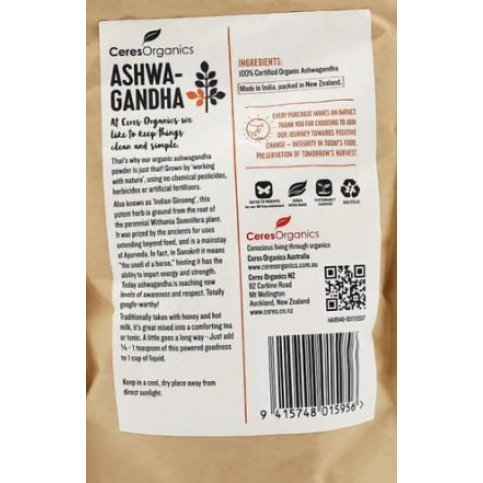 Ashwagandha Powder (Organic) - 100g