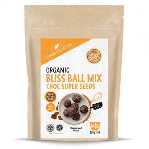 Bliss Ball Mix, Choc Super Seeds (Organic) - 220g