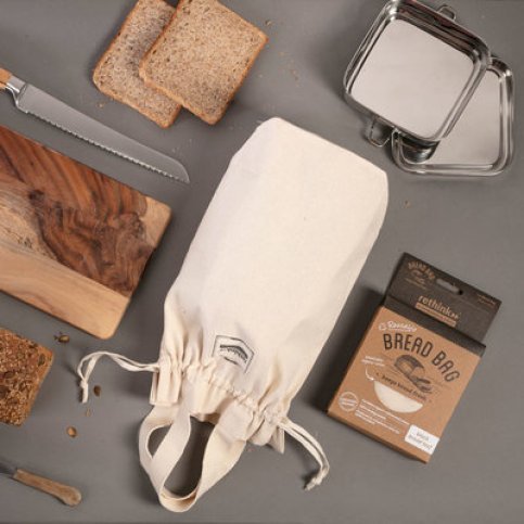 Bread Bag (Organic Cotton, Biodegradable)