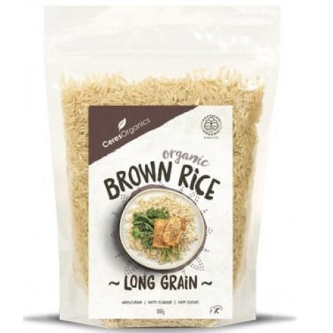 Brown Long Grain Rice (organic) - 500g