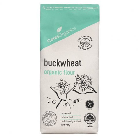 Buckwheat Flour (Ceres, Organic, Gluten Free) - 700g