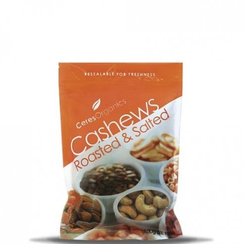 Cashews, Roasted & Salted (organic) - 100g