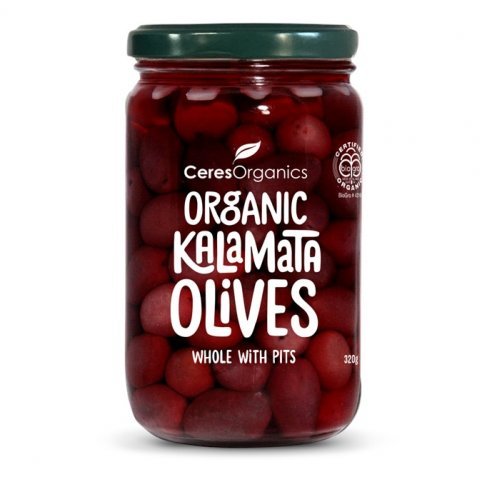 Olives, Kalamata (Organic, With Pits) - 136g