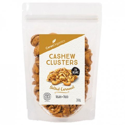 Cashew Cluster Snack, Salted Caramel (organic) - 200g