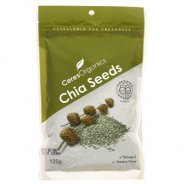 Chia Seeds, Black (organic, gluten free) - 125g & 400g