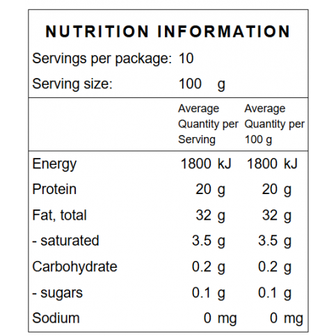 Chia Seeds, Black (organic) - 500g