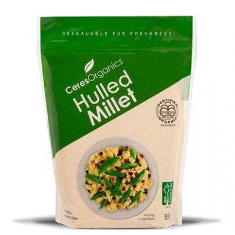 Millet (hulled, organic, gluten free) - 500g