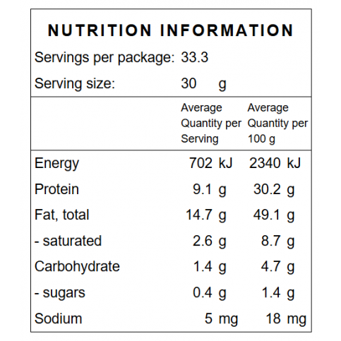 Pumpkin Seeds (Organic, Whole, Bulk) - 3kg & 25kg