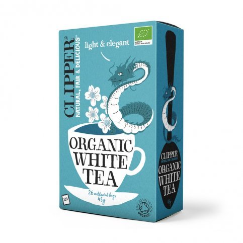 White Tea (Organic, Fair Trade, Clipper) - 40 bags