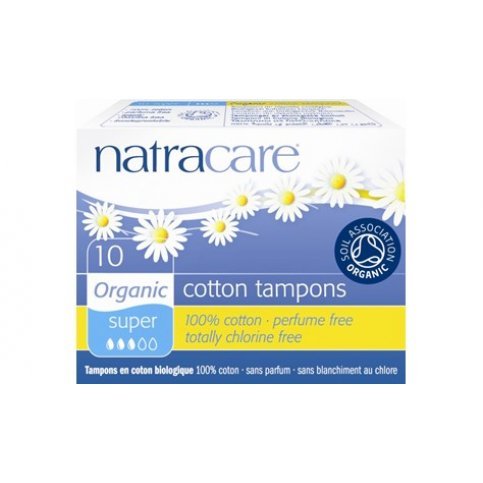 Natracare Tampons (Organic, Super) - 10s & 20s
