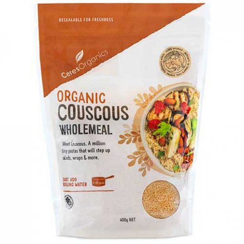 Couscous, Wholewheat (organic) - 400g & 800g