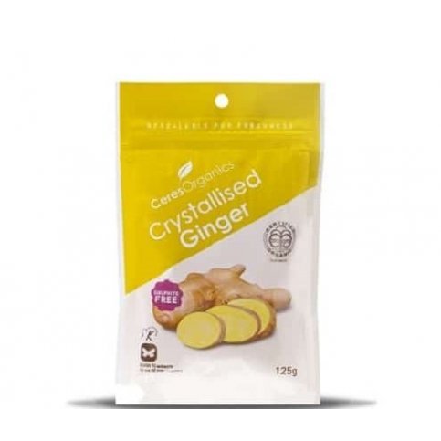 Crystallised Ginger (organic) - 125g