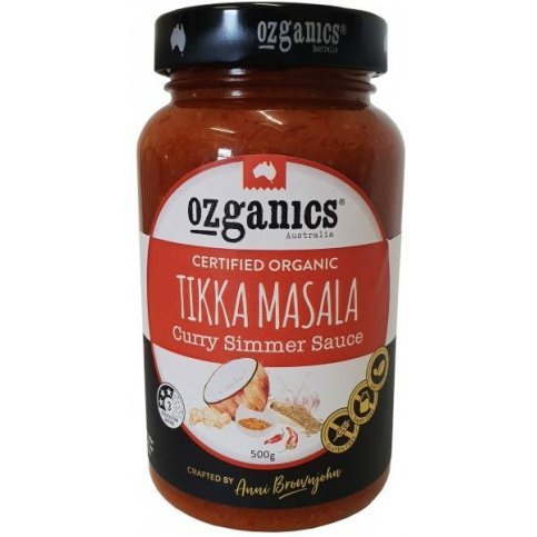 Curry Sauce, Indian Tikka Masala (organic) -  6 x 500g jars