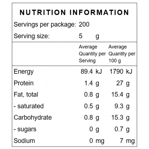Cacao Powder, RAW (organic) - 200g & 1kg
