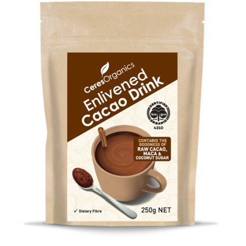 Enlivened Cacao Drink (Ceres, organic) - 250g