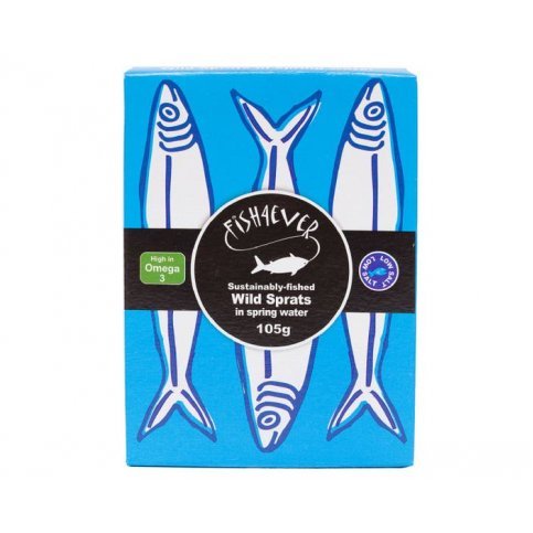 Fish 4 Ever Scottish Sardines (Sustainably Fished) - 105g