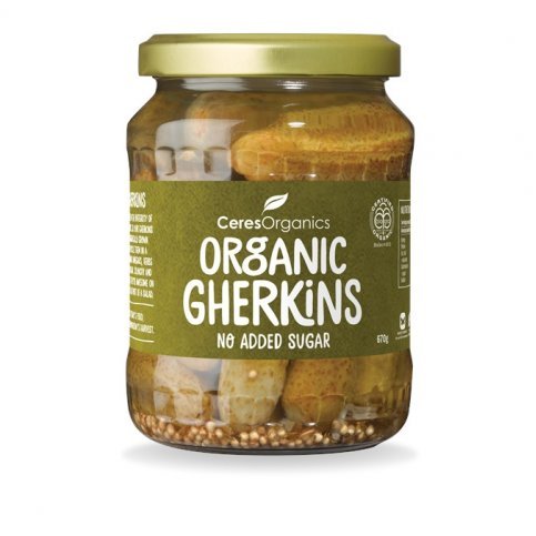 Gherkins, organic (Ceres) - 670g