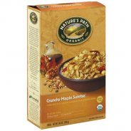 Sunrise Crunchy Maple - Gluten Free Breakfast Cereal (Nature's Path, Organic) - 12 x 300g packet carton