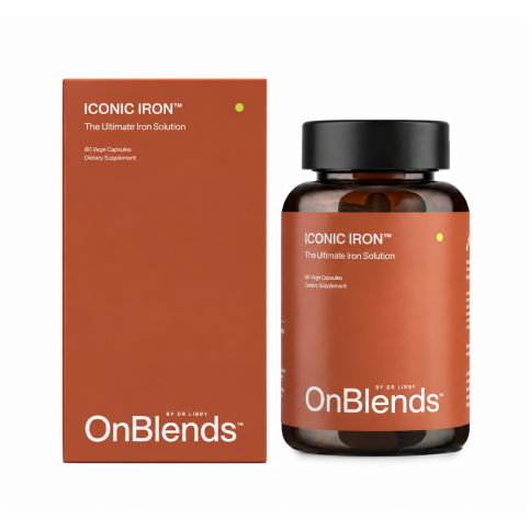 Iconic Iron (Dr Libby, On Blends, Plant Based) - 60 Capsules
