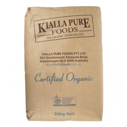 White Flour (Rollermilled, Organic, Bulk, Kialla) - 20kg