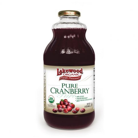 Lakewood Juice, Pure Cranberry (Organic, no added sugar) - 946ml