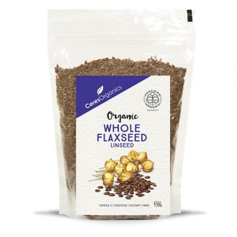 Linseed, Brown (Flaxseed, organic) - 450g