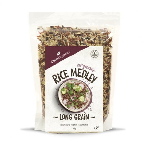 Long Grain Rice Medley (organic, gluten free) - 500g