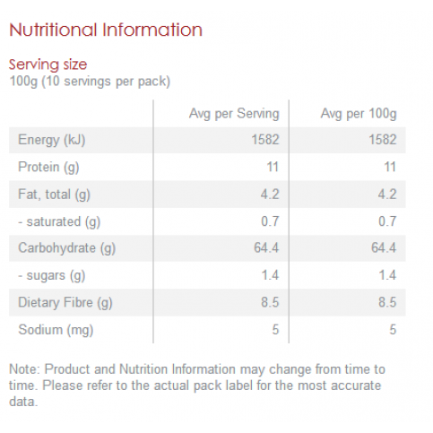 Millet Flour (Organic, Bulk) - 1kg, 3kg & 2kg