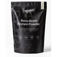 Bone Broth Protein Powder, Vanilla (Includes Functional Mushrooms, Gluten and Dairy Free) - 500g
