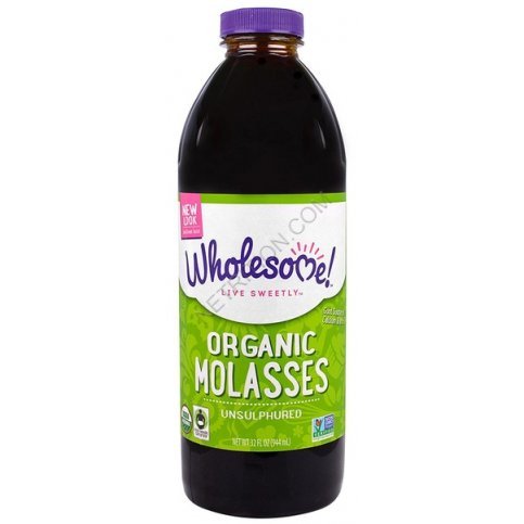 Black Molasses (Blackstrap, Organic, Fair Trade) - 472ml