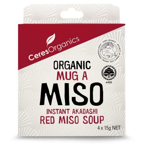 Miso Soup: Mug-a-Miso (Organic, 4 x 15g sachets)