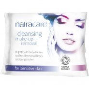 Natracare Cleansing Make-Up Removal Wipes (Organic) - 20s