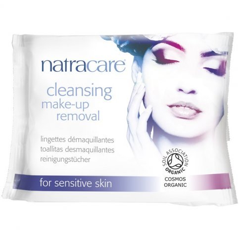 Natracare Cleansing Make-Up Removal Wipes (Organic) - 20s
