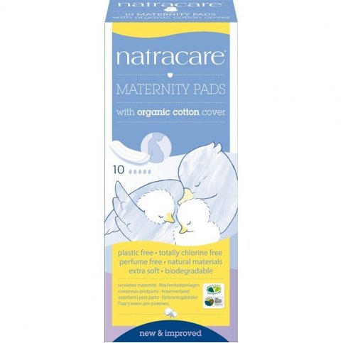 Natracare Organic Maternity Pads 10s