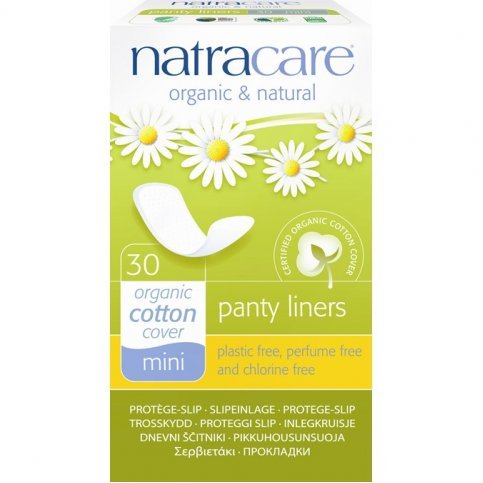 Natracare Organic Cotton Mini Panty Liners 30s