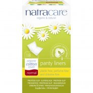 Natracare Organic Cotton Normal Panty Liners, Purse Pack 18s