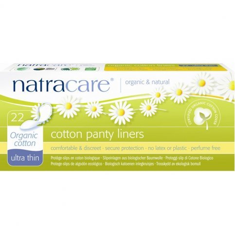 Natracare Ultra Thin Organic Cotton Panty Liners 22s