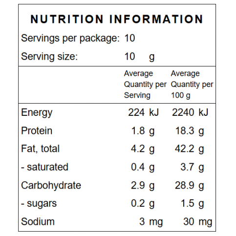 Linseed, Brown (Flaxseed, organic) - 900g