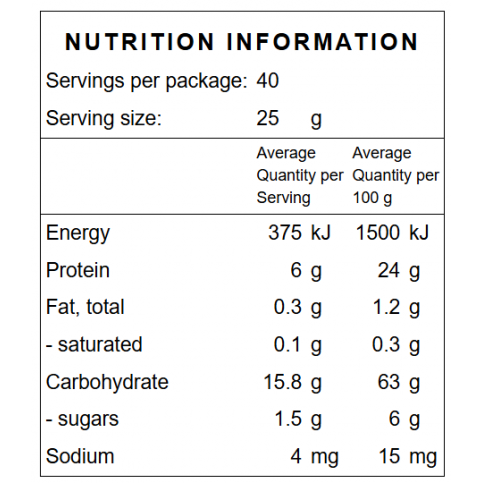Mung / Moong  Dahl (Bulk) 25kg