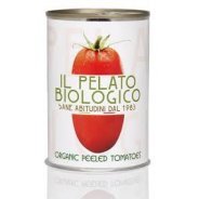 Tomatoes, Whole Peeled (Manfuso, Organic, Gluten Free) - 400g can