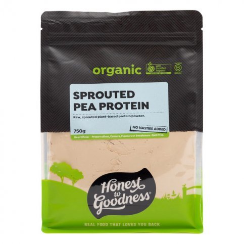 Pea Protein Powder (Organic & Sprouted. 82% Protein) - 750g