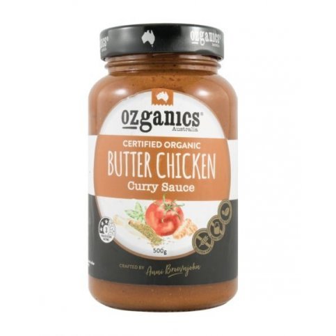 Curry Sauce, Indian Butter Chicken (organic) - 6 x 500g jars