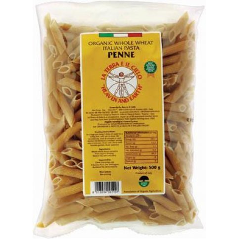 Pasta, Penne (La Terra, Organic, Wholewheat) - 500g