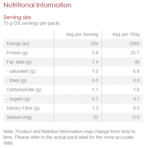 Peanut Butter, Crunchy (organic) - 300g & 700g