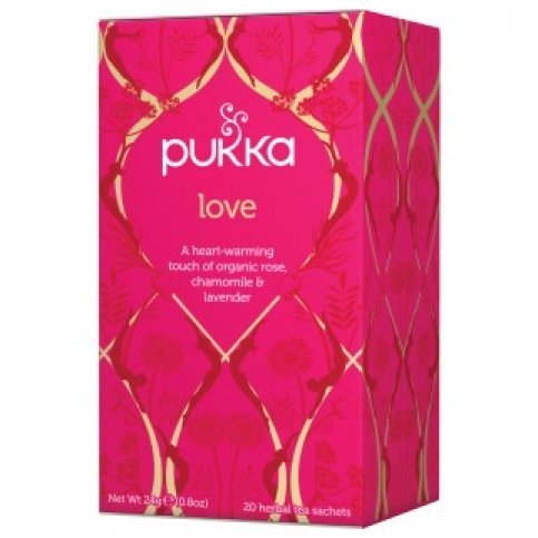 Pukka Teas, Love Tea (Organic, Fair Trade) - 20 bags