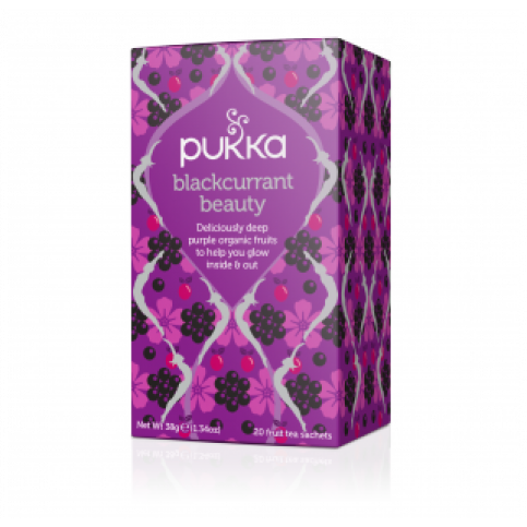 Pukka Teas, Blackcurrant Beauty (Organic, Fair Trade) - 20 bags
