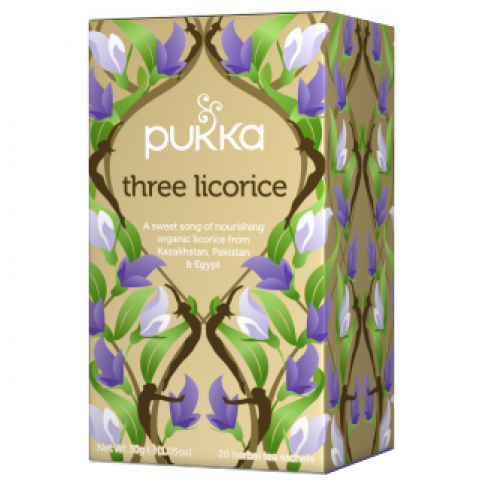 Pukka Teas, Three Liquorice (Organic, Fair Trade) - 20 bags
